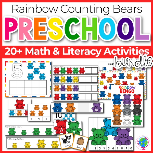 Rainbow Bear Mega Pack for Preschool