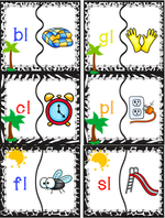 Beginning Blends Puzzles (Digraphs Included)