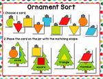Christmas Sorting | Pre-K/Preschool Math Centers