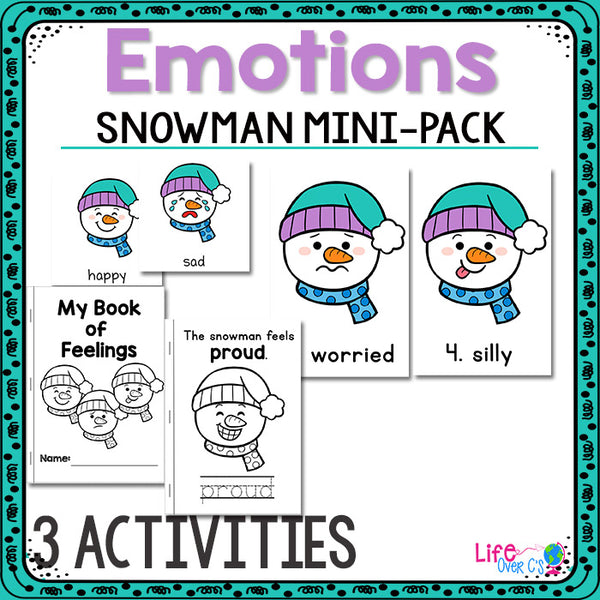 Snowman Emotions Mini-Pack