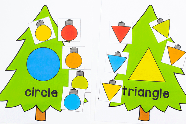 Christmas Sorting | Pre-K/Preschool Math Centers