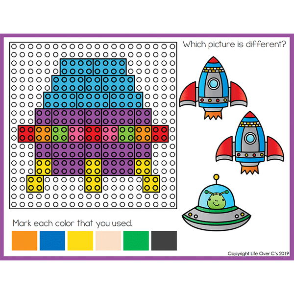 Fine Motor LEGO Pack | All-Year