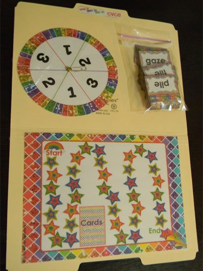 This CVCE board game is perfect for practicing CVCE words with your students! With 175 words to choose from your kids will get lots of practice with Magic 'e'!