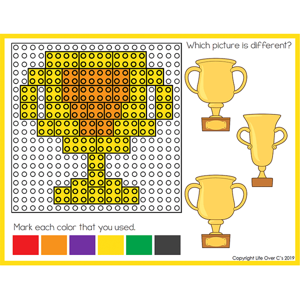 Fine Motor LEGO Pack | All-Year