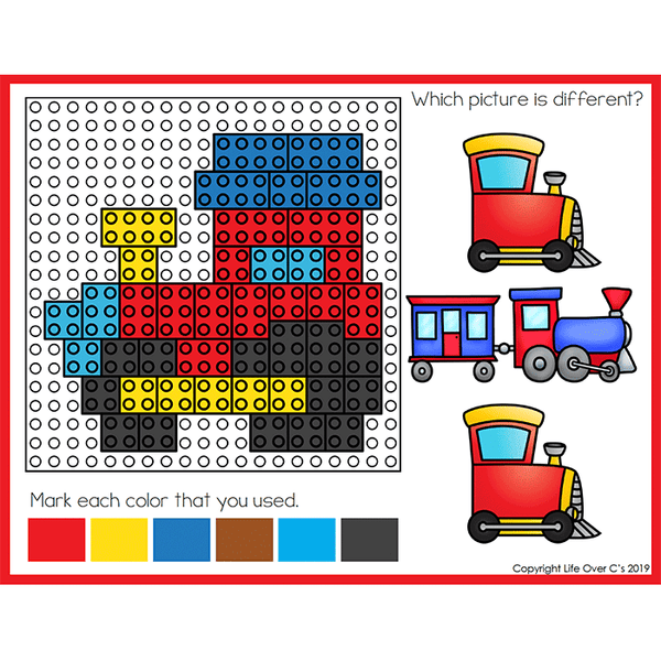 Fine Motor LEGO Pack | All-Year