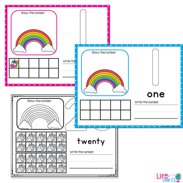Numbers 1-20 Counting Activities BUNDLE