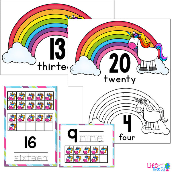Numbers 1-20 Counting Activities BUNDLE