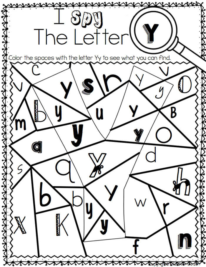 These alphabet I Spy printables and centers are great! Low-prep too! I love the different fonts!