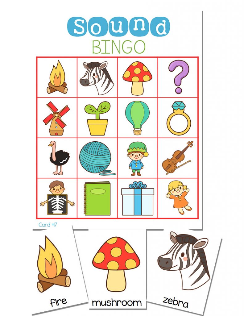 Beginning Sounds BINGO