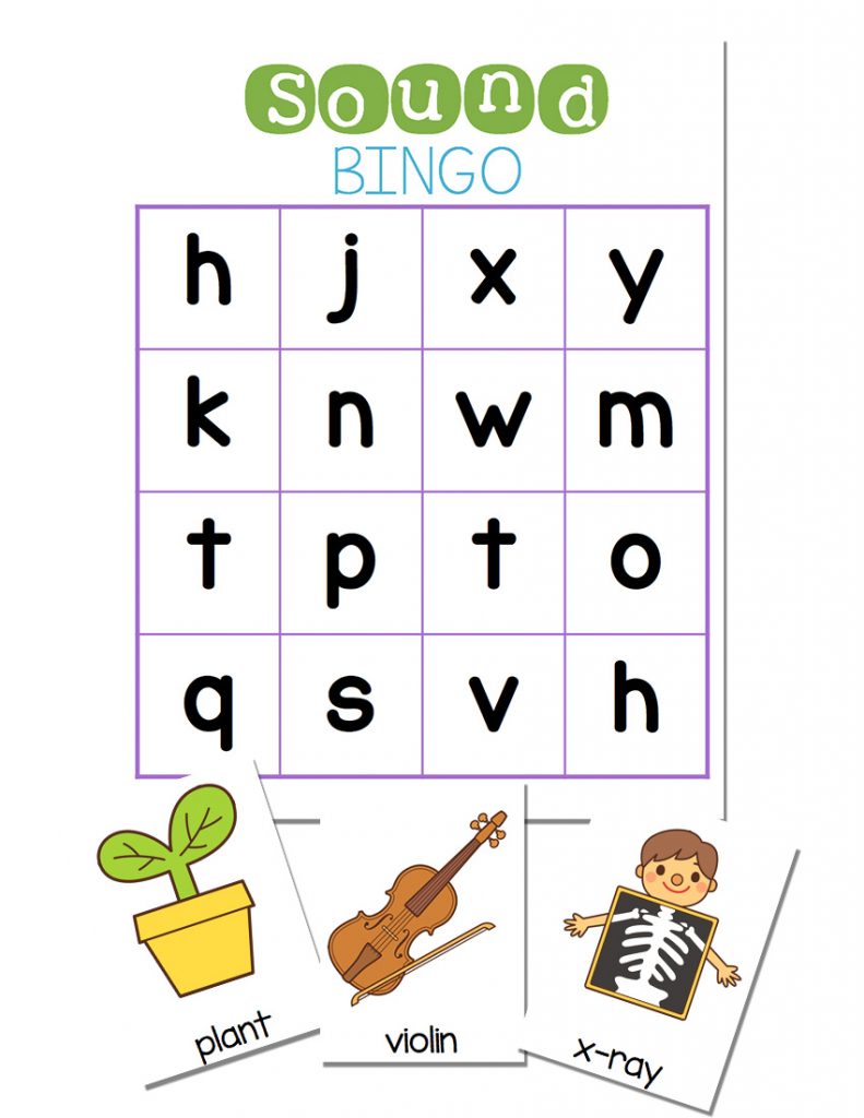 Beginning Sounds BINGO