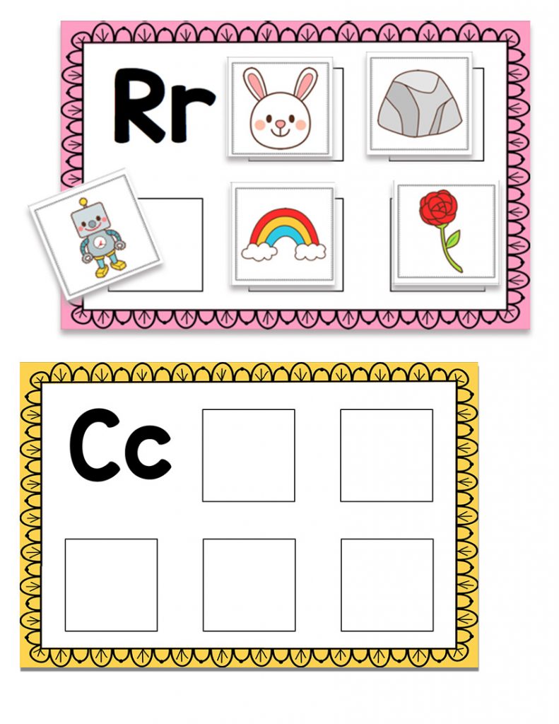 Beginning Sounds Activity Pack for Phonemic Awareness: BUNDLE