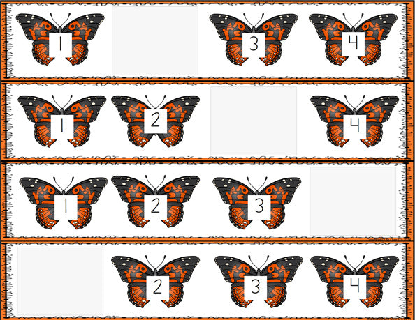 Butterfly Life-Cycle Missing Number