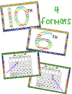 Students will learn ordinal numbers through a fast-paced, fun game! This ordinal numbers card game reviews 1st-10th with an exciting March/Rainbows theme.