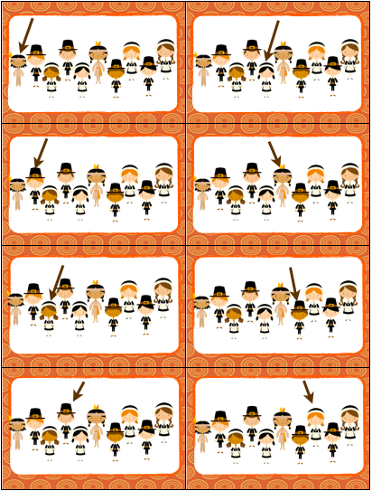 Students will learn ordinal numbers through a fast-paced, fun game! This game reviews ordinal number 1-10 in an November/Thanksgiving Theme.