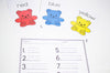 Read, write and draw the room with this fun set of rainbow bear posters.