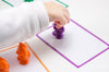 Sort colors with rainbow bears. Great way to help preschoolers learn colors!