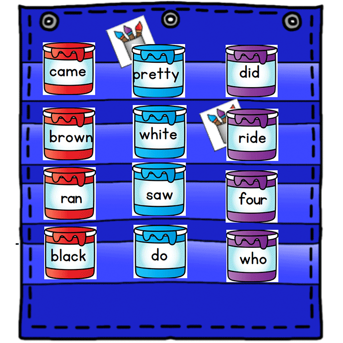 Sight Word Hide & Seek Pocket Chart Cards | Endless Bundle