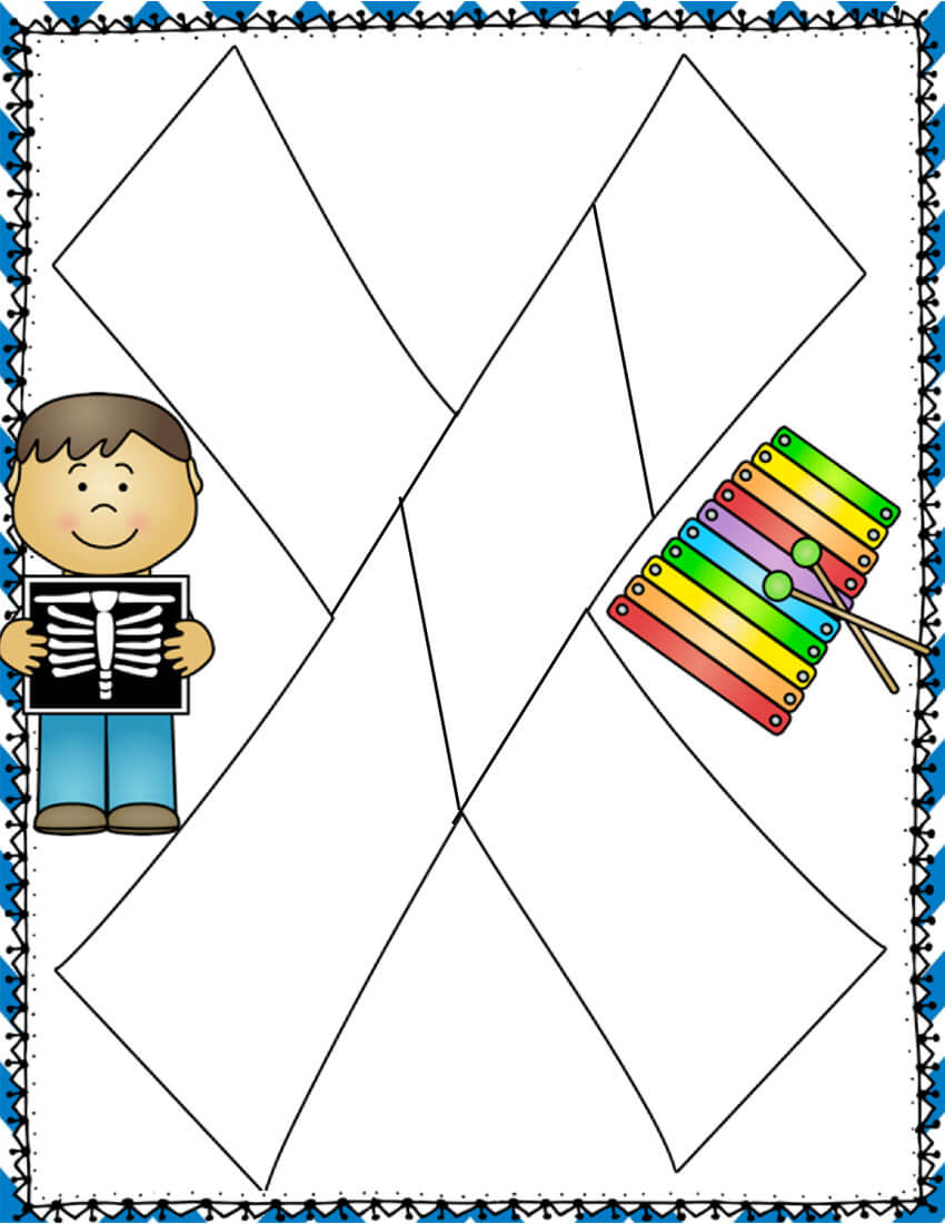 Alphabet No-Prep Printables plus centers: Uppercase Letter Puzzles