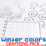 Winter Color Graphing Set